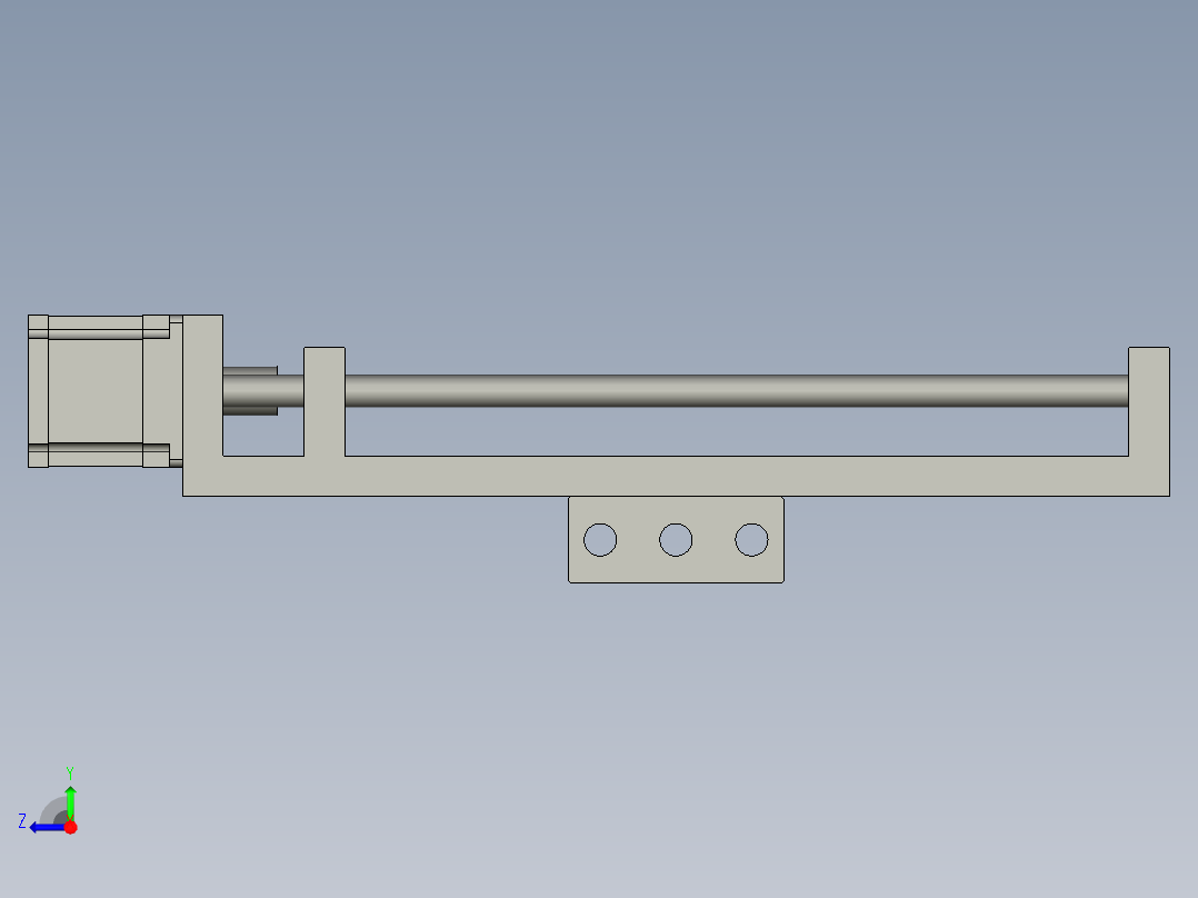 Y方向传动装配1210右视图