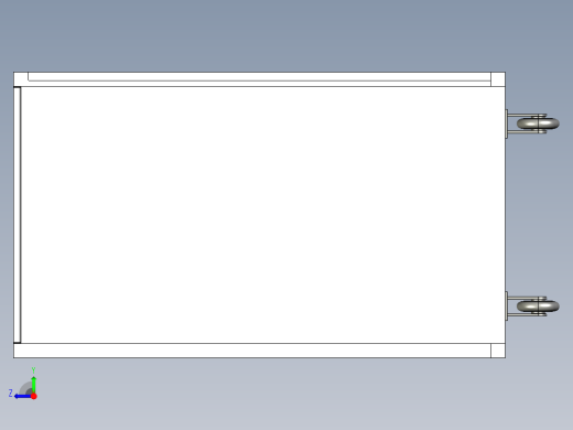 T99散热器格栅物流器具右视缩略图