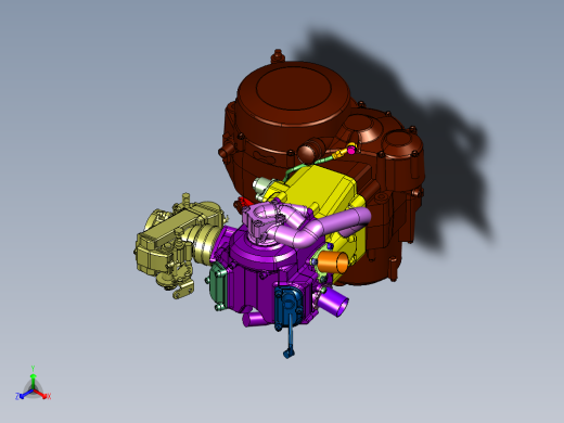 KTM660LC4单缸发动机