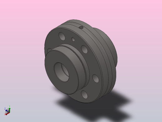带法兰盘的滚针和双向推力圆柱滚子组合轴承 ZARF型_ZARF 1560