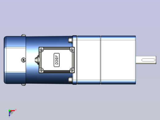 精研YT调速电机 60yt01-1800俯视缩略图
