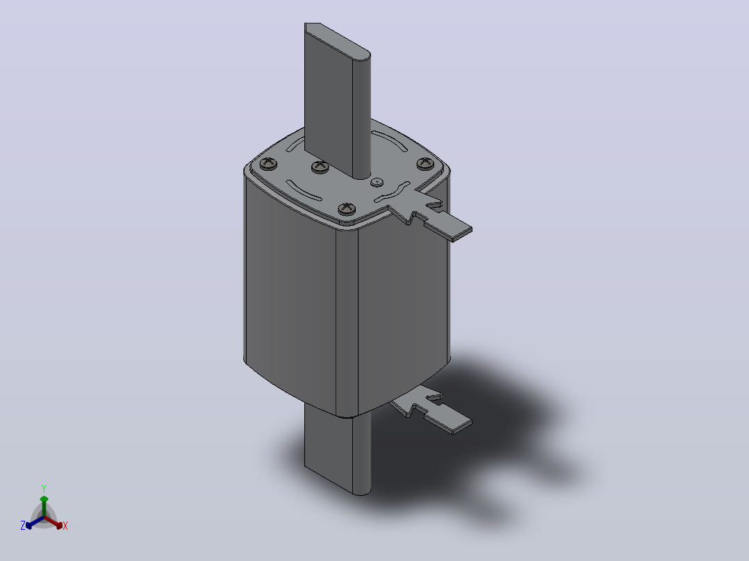 NGTC00-100A 160A快速熔断器[NGTC2]主视图