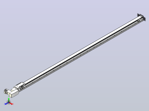 机器人皮带驱动直线轴TPA-GCB-50-P42-L1700-QR-M10-N3
