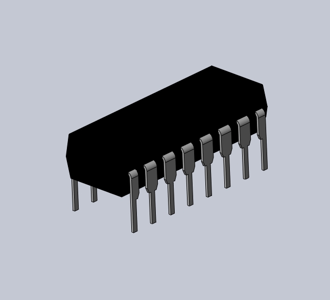 电子器件DIP 16 IC