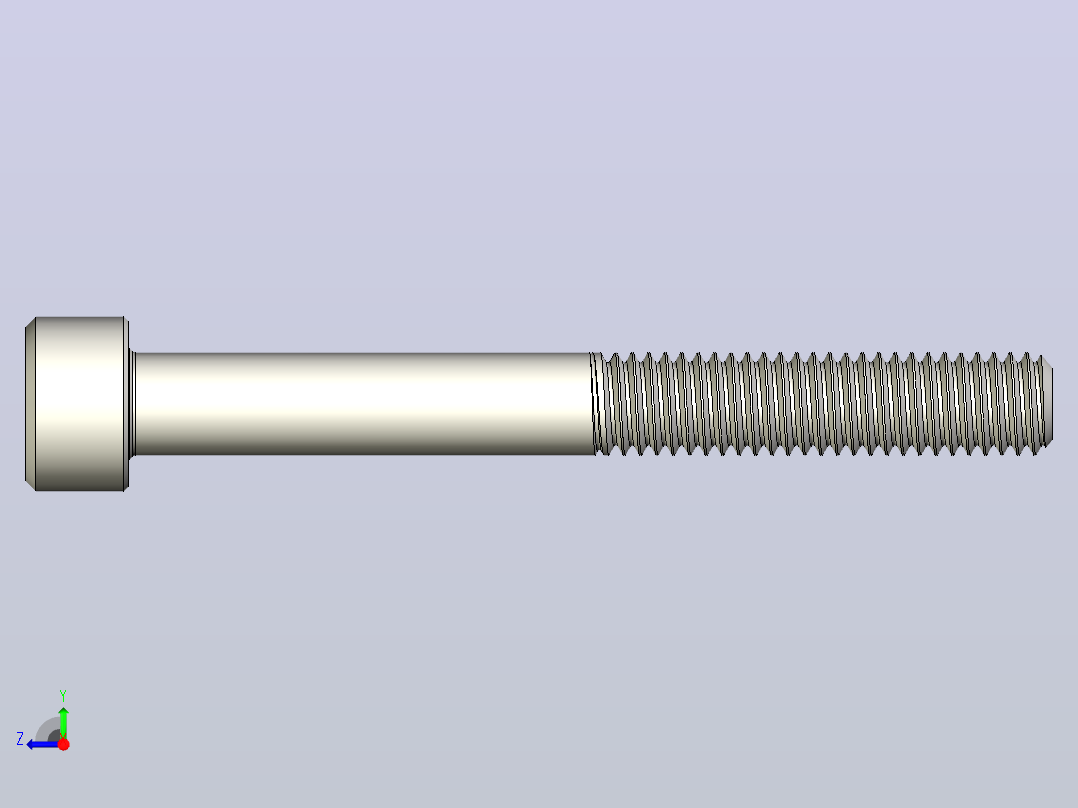 DIN_EN_ISO_4762_M5x45.ipt内六角螺钉右视图