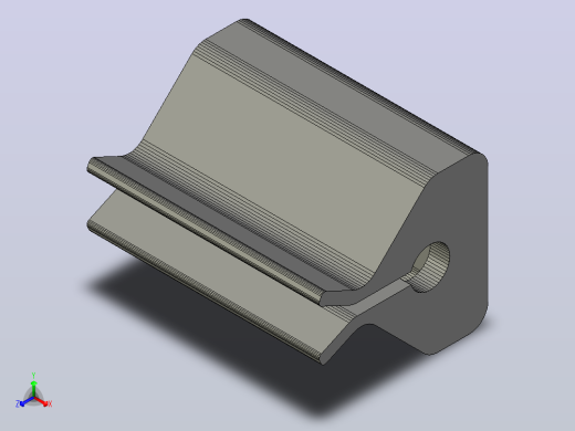 牙膏支撑夹正等轴测缩略图