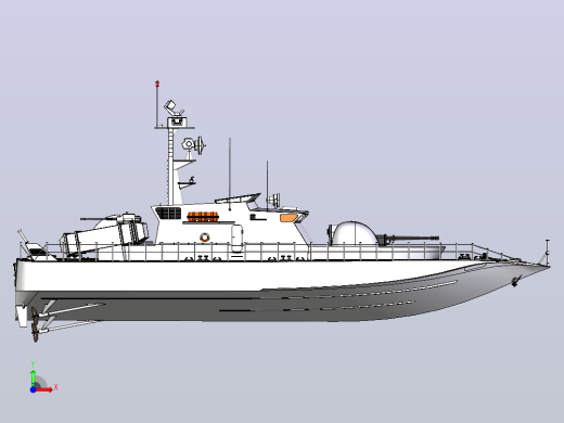 S33小型动力艇前视缩略图
