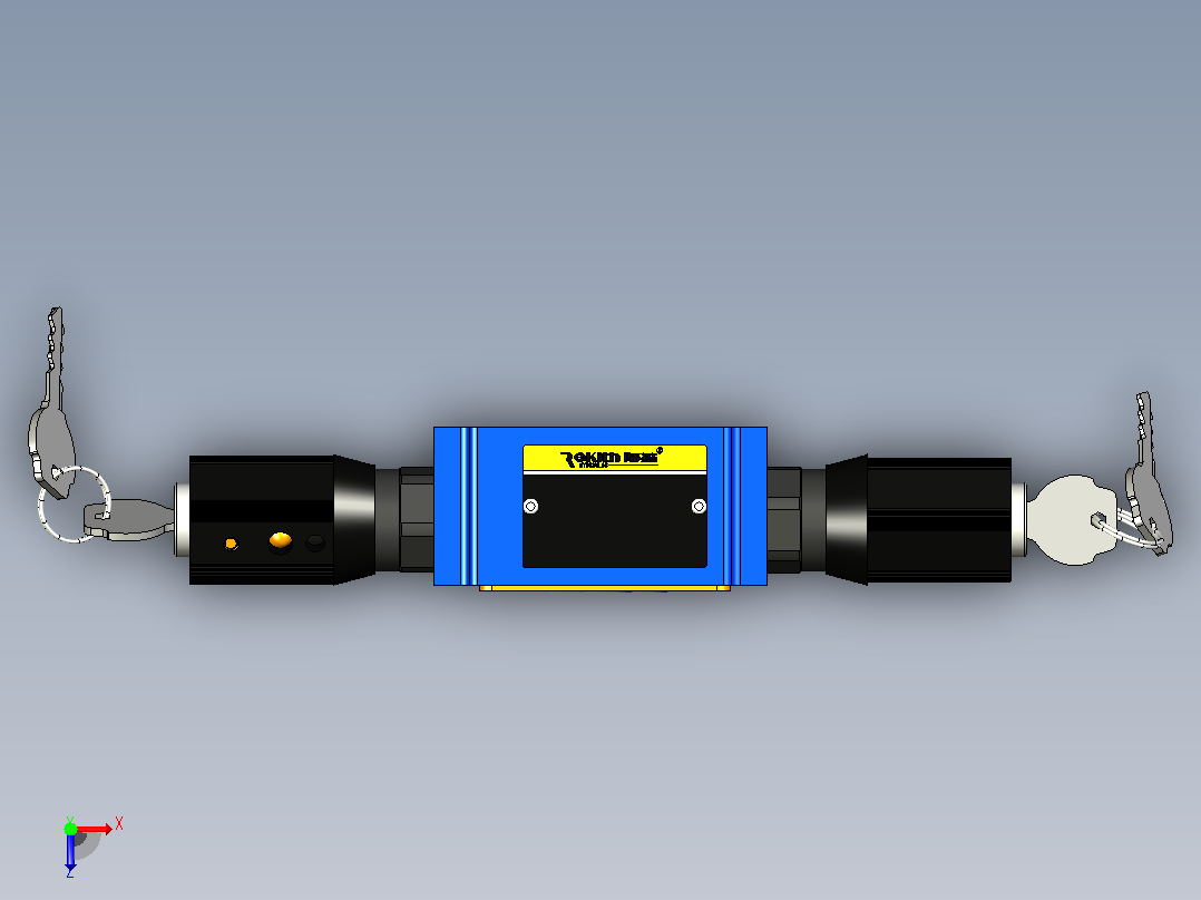 Z2FS6-3-4XJ-S叠加式单向节流阀俯视图