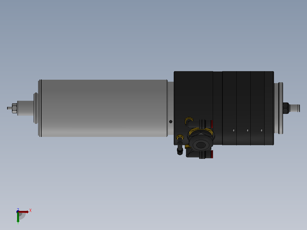 RA-60(DC)[RA-60(DC)]电主轴俯视图