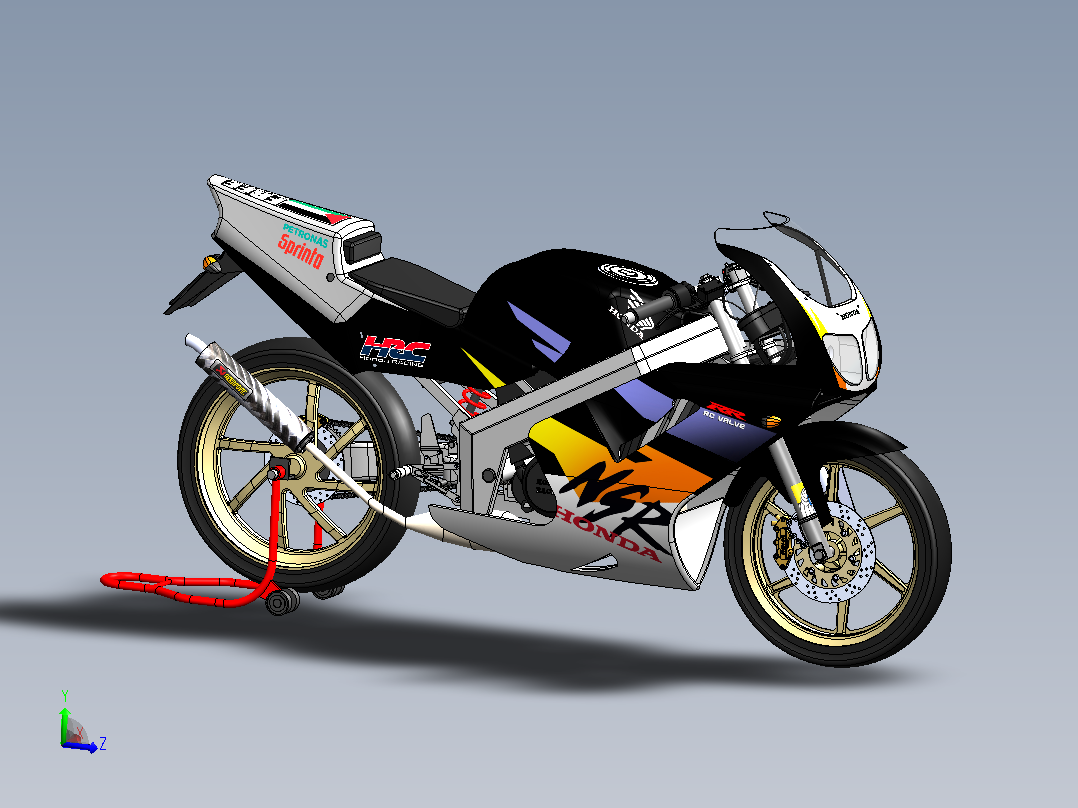 本田 NSR 150SP-1997主视图