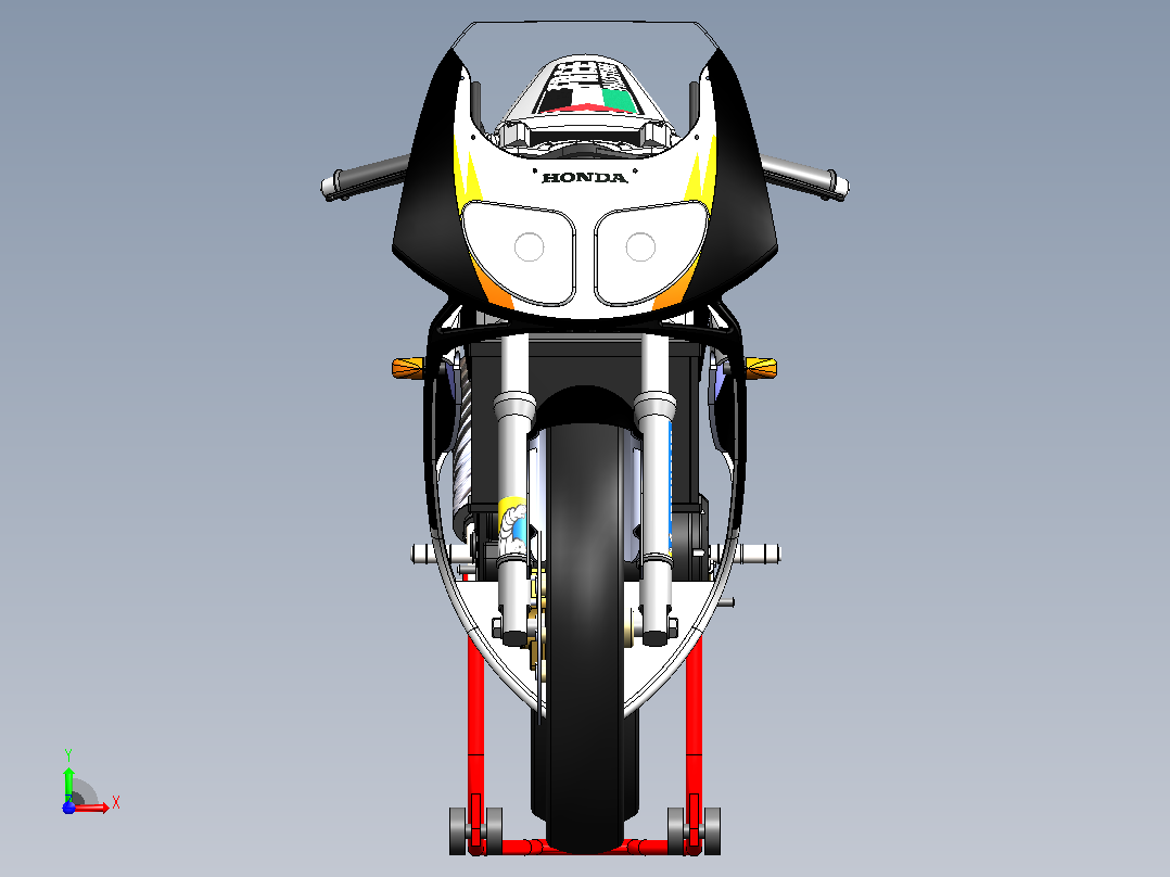 本田 NSR 150SP-1997前视图