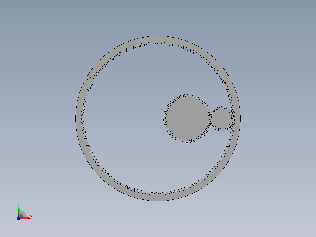 参数化建模 齿轮传动3D模型