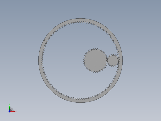参数化建模 齿轮传动3D模型