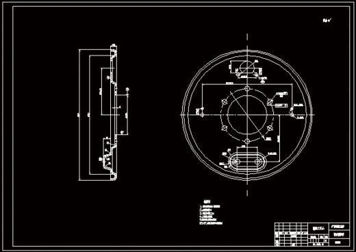 一套完整的汽车鼓式制动器设计（含完整CAD图）缩略图