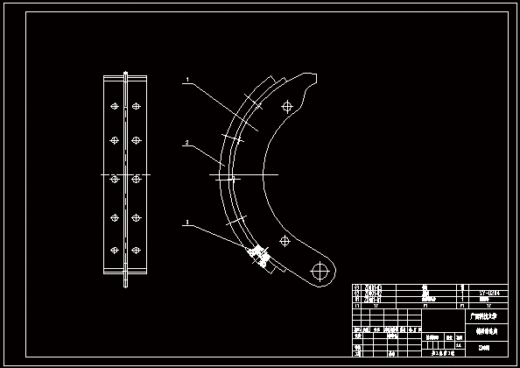 一套完整的汽车鼓式制动器设计（含完整CAD图）缩略图