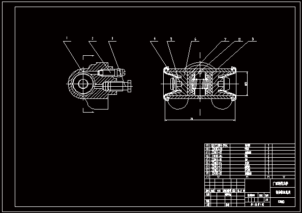 一套完整的汽车鼓式制动器设计（含完整CAD图）