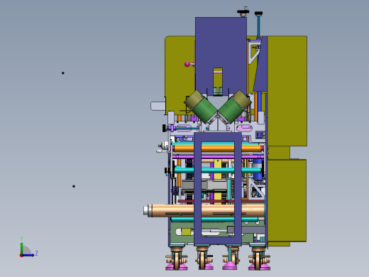 H548 枕式包装机左视缩略图