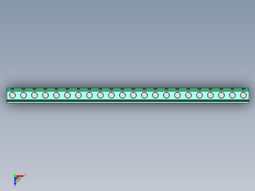 DEGSON DG128 系列 5.07.5mm 接线端子-DG128-7.5-22P-14-00AH俯视缩略图