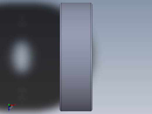 滚珠轴承-SKF BALL BEARING 6203 17x40x12俯视缩略图
