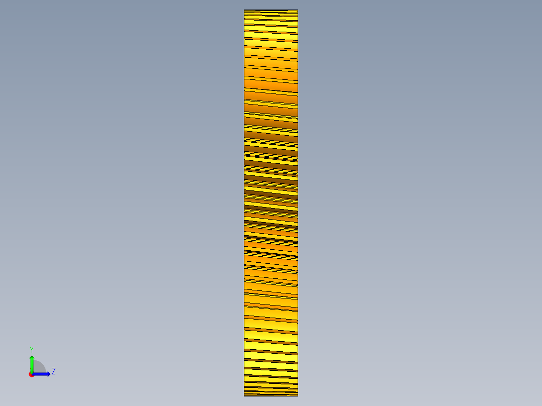 五轴数控机床左视图
