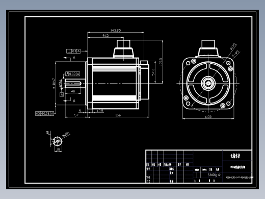 电机MS6H-130CS(M)15BZ2-20P8
