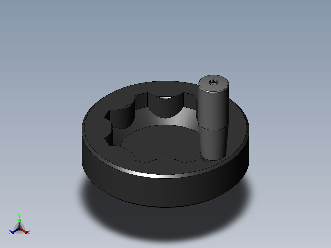 内波纹手轮 12x125