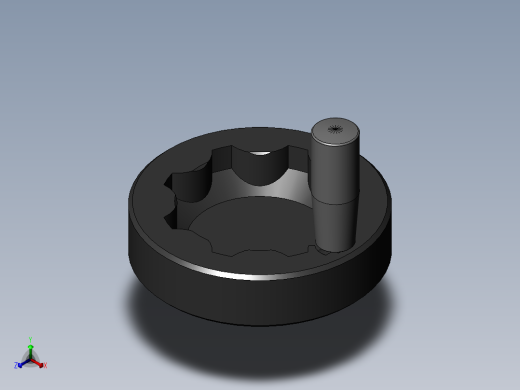 内波纹手轮 12x125