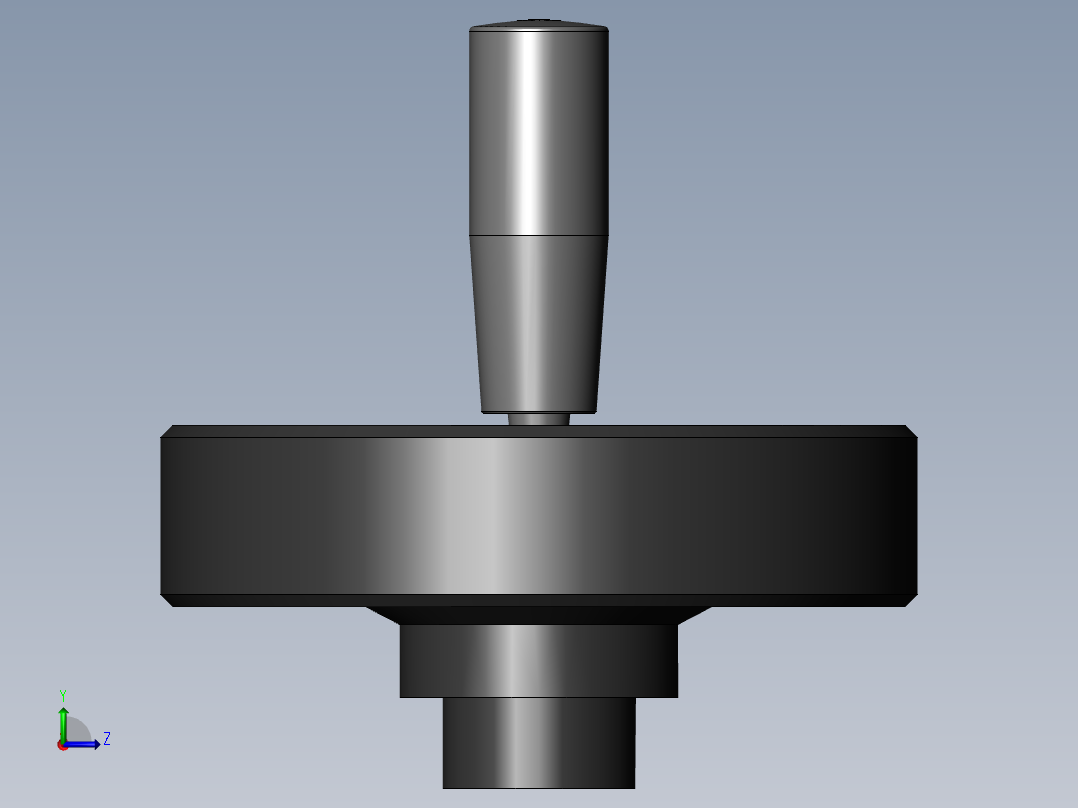 内波纹手轮 12x125左视图