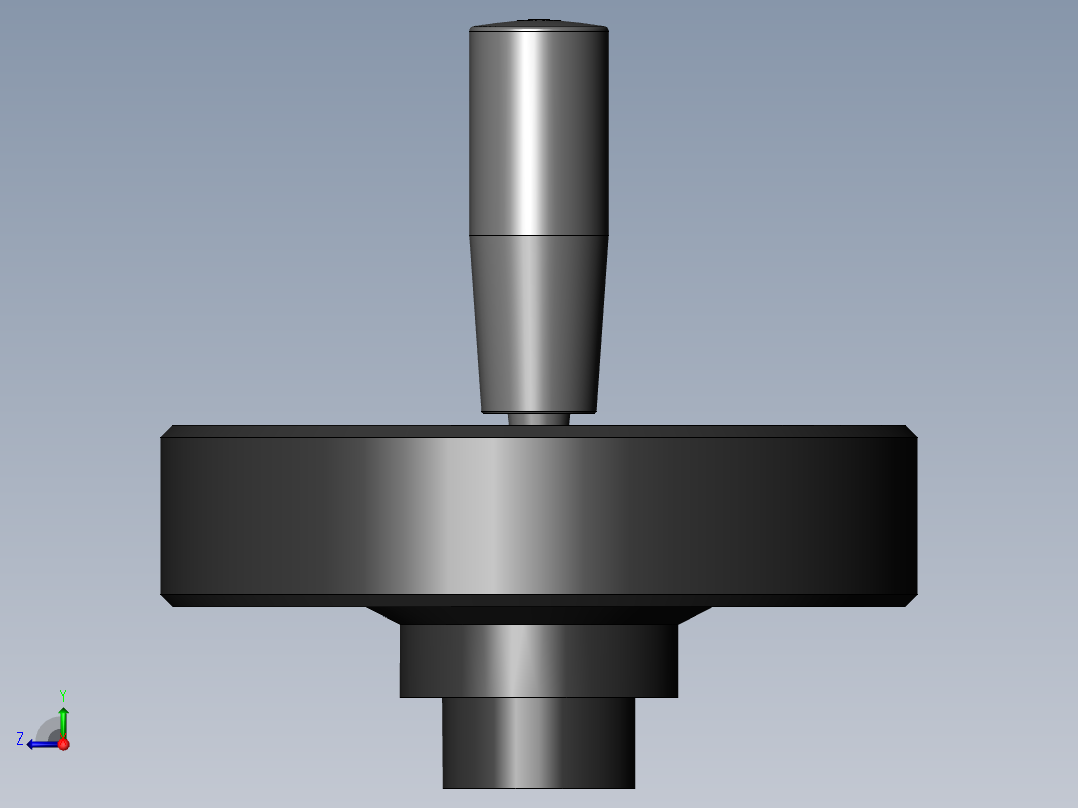 内波纹手轮 12x125右视图