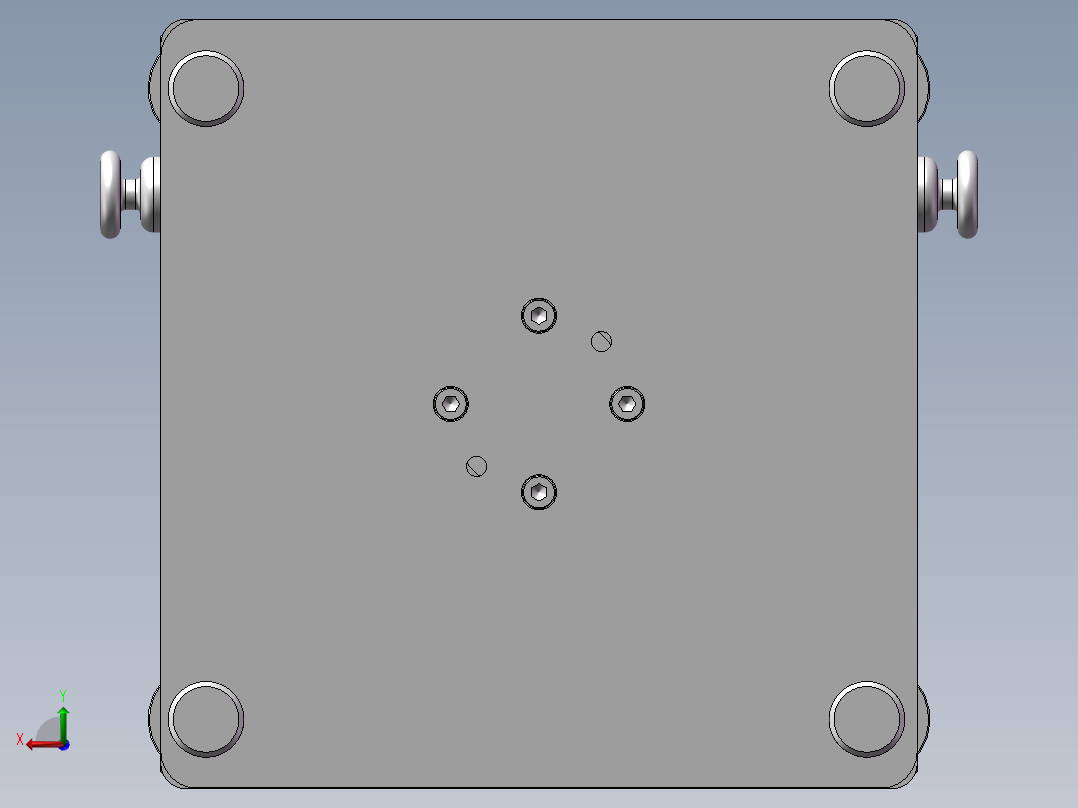 膜片冲压机后视图