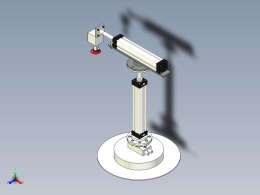 气动机械手设计资料三维+CAD+说明