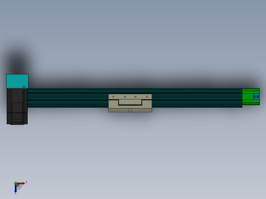 丝杆式模组DC64-TB-MG-P（100-6000mm）俯视缩略图