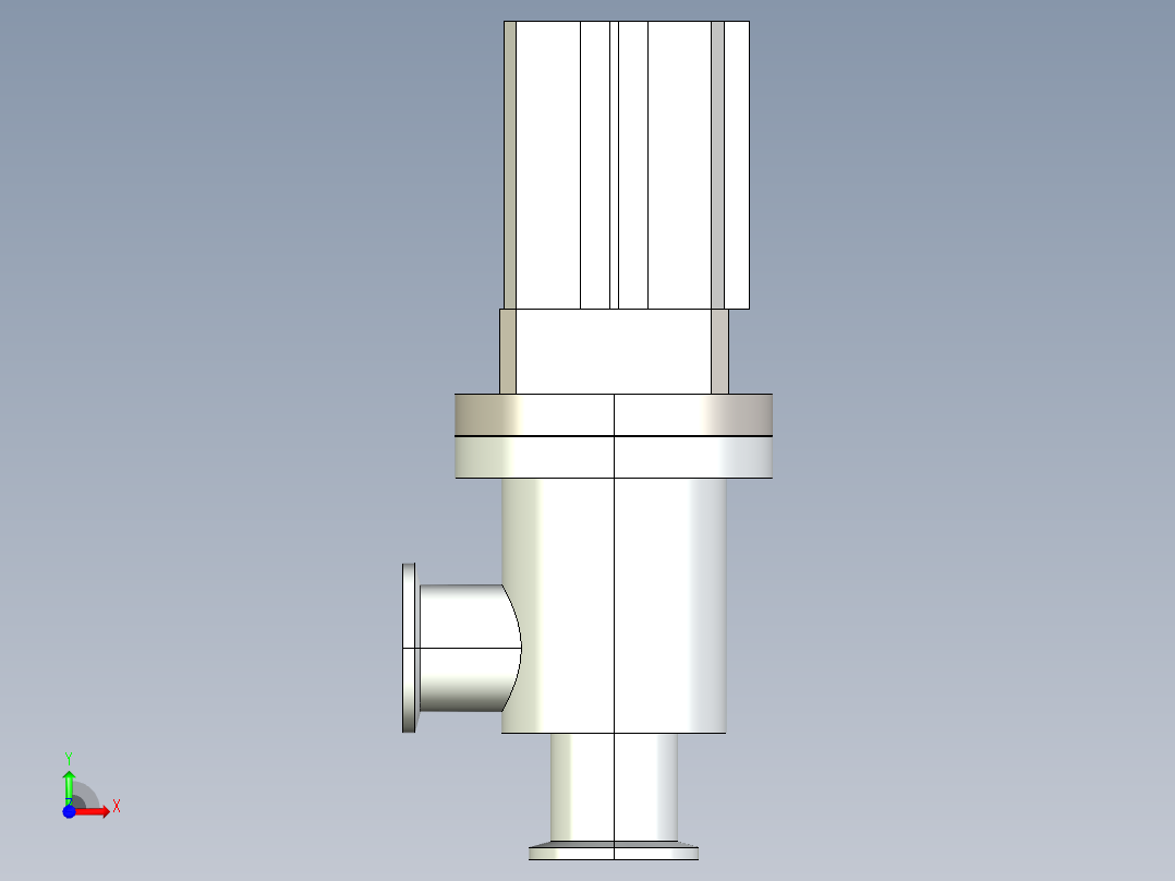 阀门模型GDQ-J25A________(____)前视图