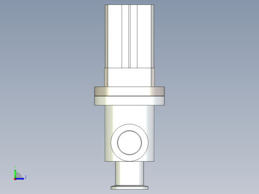 阀门模型GDQ-J25A________(____)左视缩略图