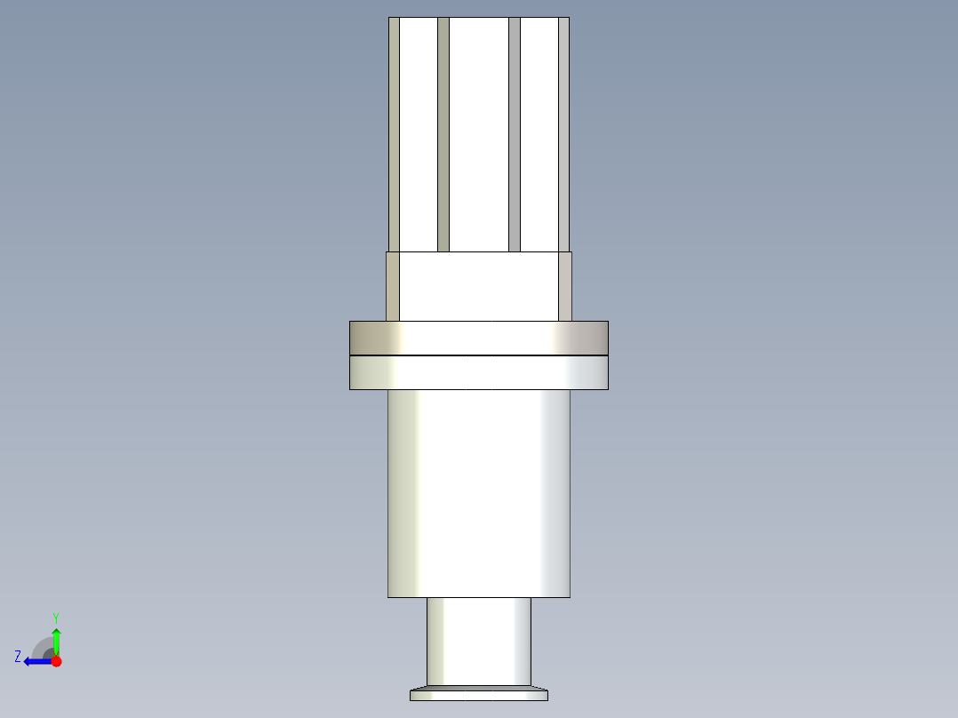 阀门模型GDQ-J25A________(____)右视图