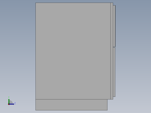 抽屉2左视缩略图