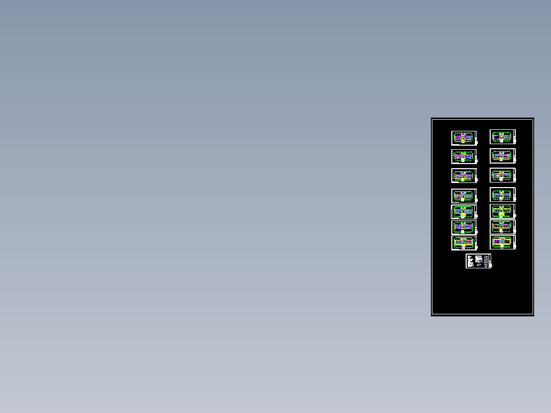 某综合办公楼中央空调设计图