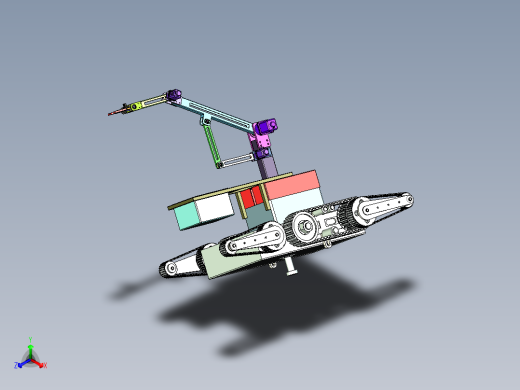 履带式移动机器人