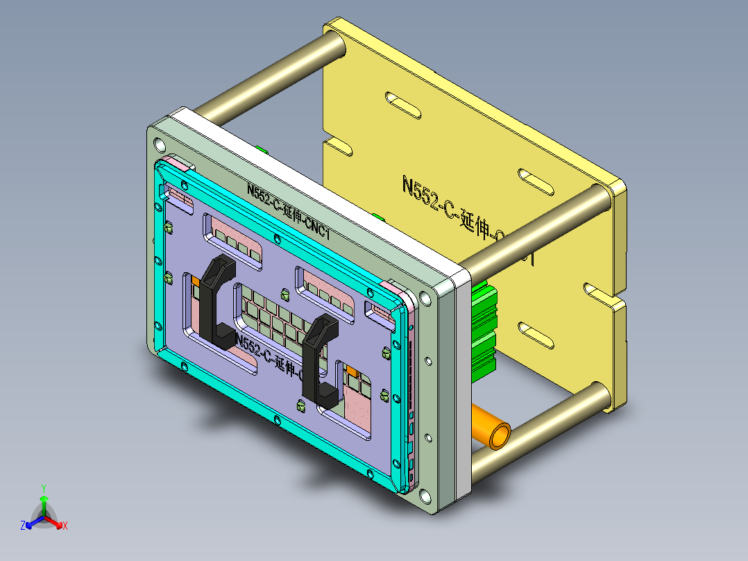 N552-C-YS-CNC1-0505正等轴测图