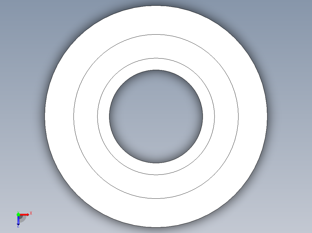 CPVC管件11-Sch80_ReducerCoupling_SxS_9829-211_1.5in x 1in俯视图