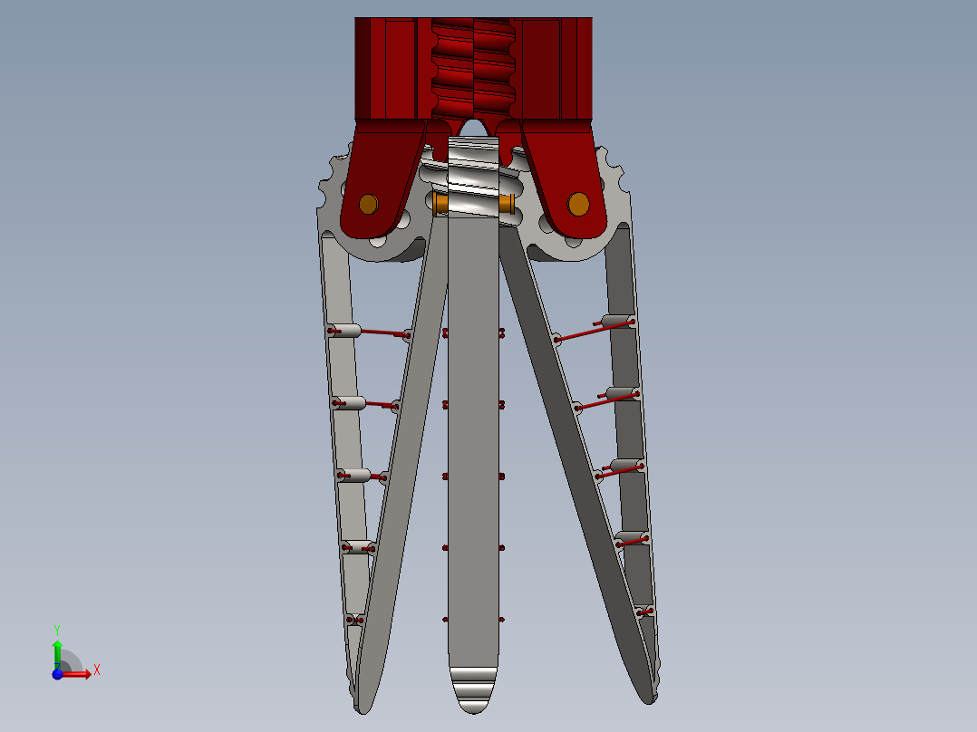 机械爪 3D图纸 (38)前视图
