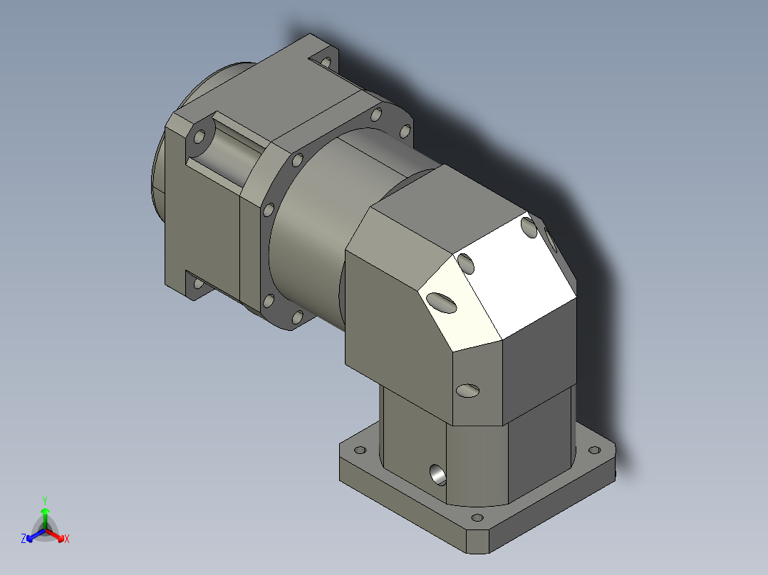 直齿孔ZPLX180-L3 42-114.3-200-M12.STEP主视图