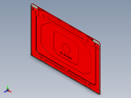 ZAZ00-A-笔记本CNC工装夹具三维模型CNC6-2014-8-14正等轴测缩略图