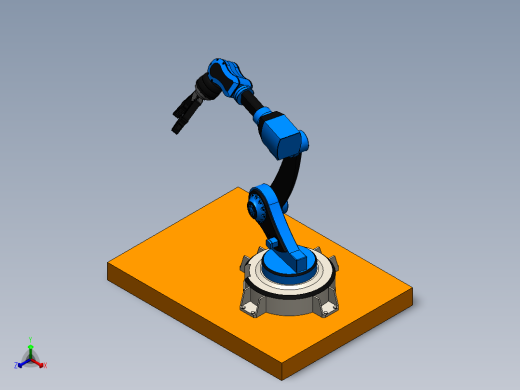 机械臂正等轴测缩略图