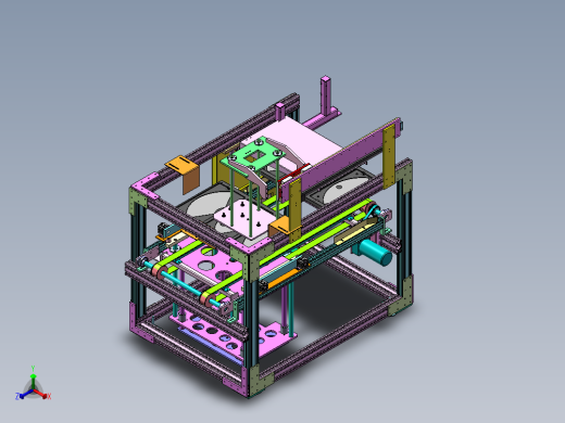 2023.02月-托盘供料机sw18可编辑正等轴测缩略图