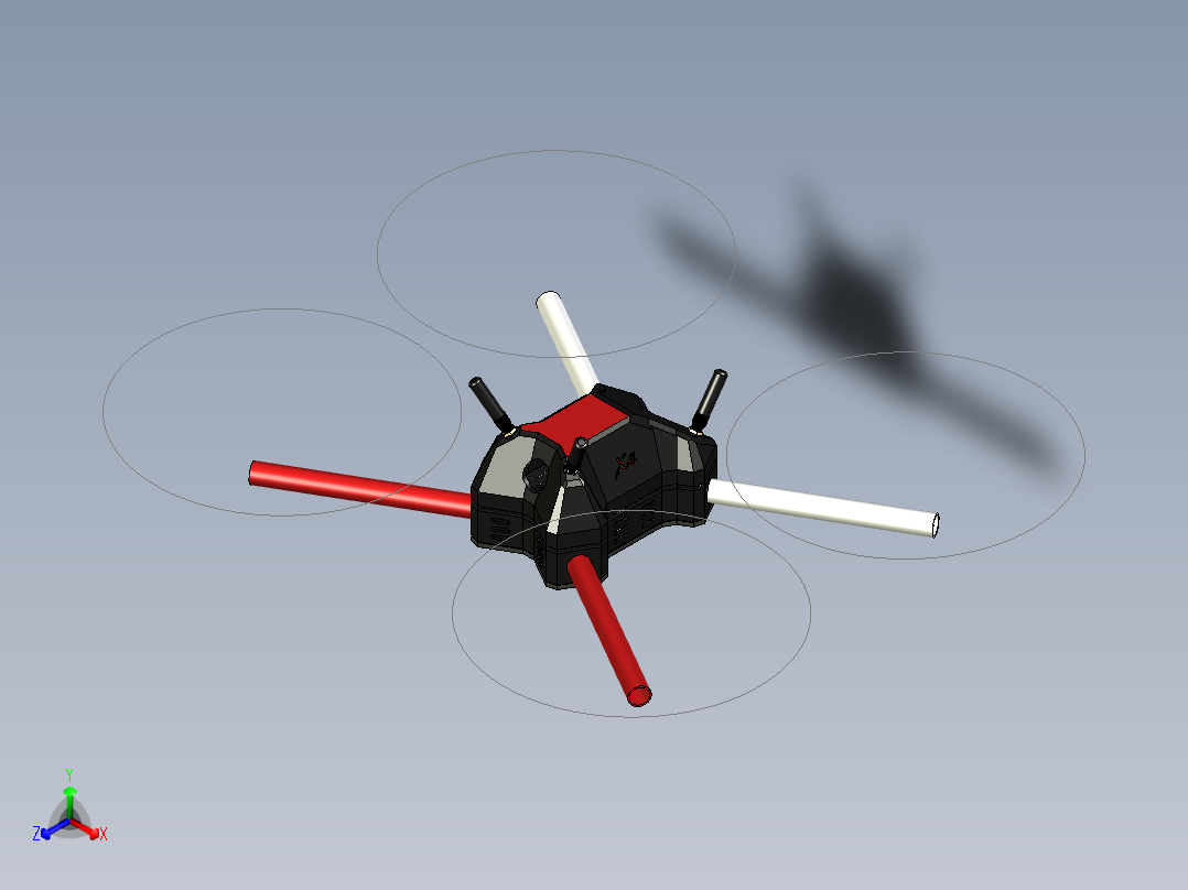 B3003297-Bony x4 无人机主视图