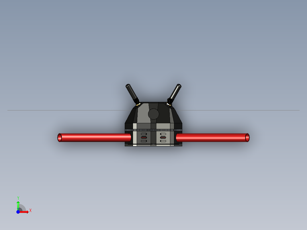 B3003297-Bony x4 无人机前视图