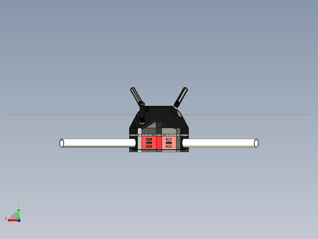 B3003297-Bony x4 无人机后视图