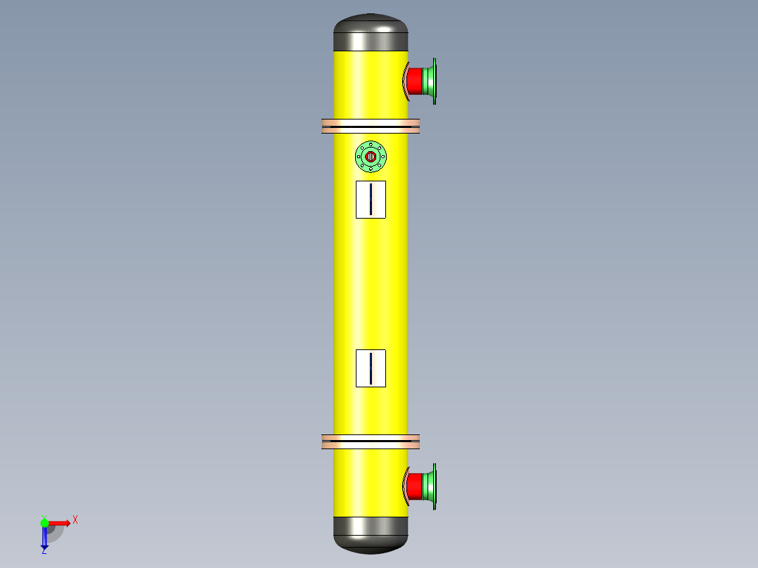 B2004104-热交换器俯视图