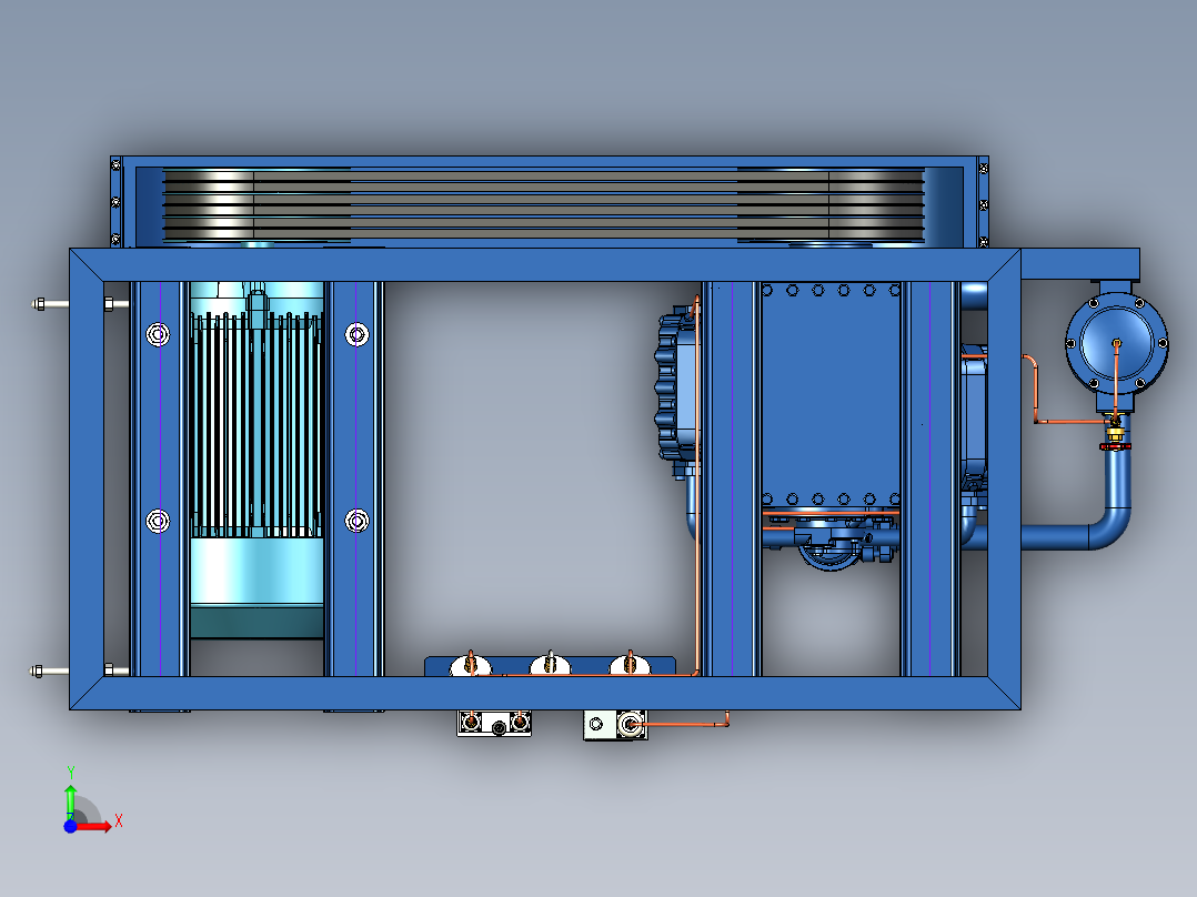 A3004167-Dorin 81VS 压缩单元前视图